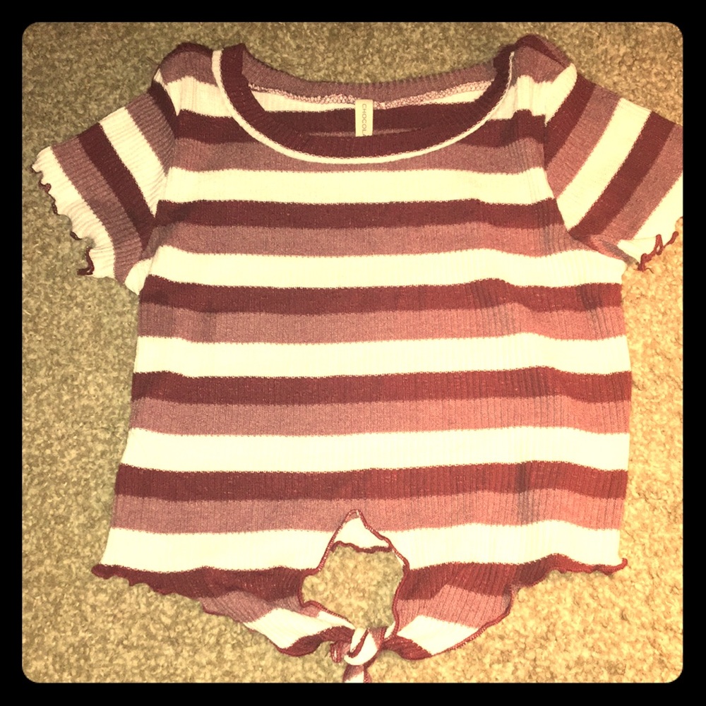 I’m selling a crop top that’s from chocolate.